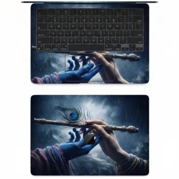 Krishna_Flute_Laptop_Skin