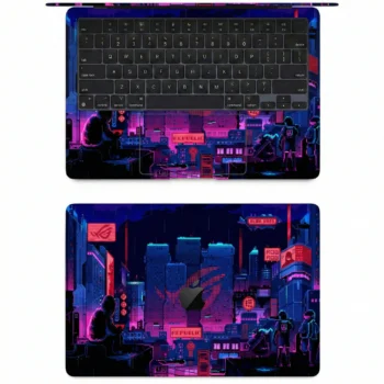 Neon_City_Cyber_Laptop_Skin
