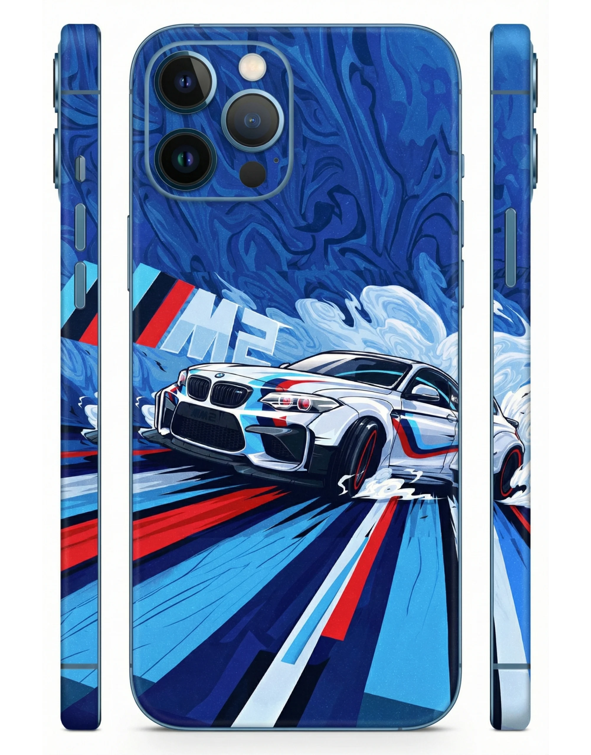 BMW_M2_Drift_3D_Sparkel_Mobile_Skin