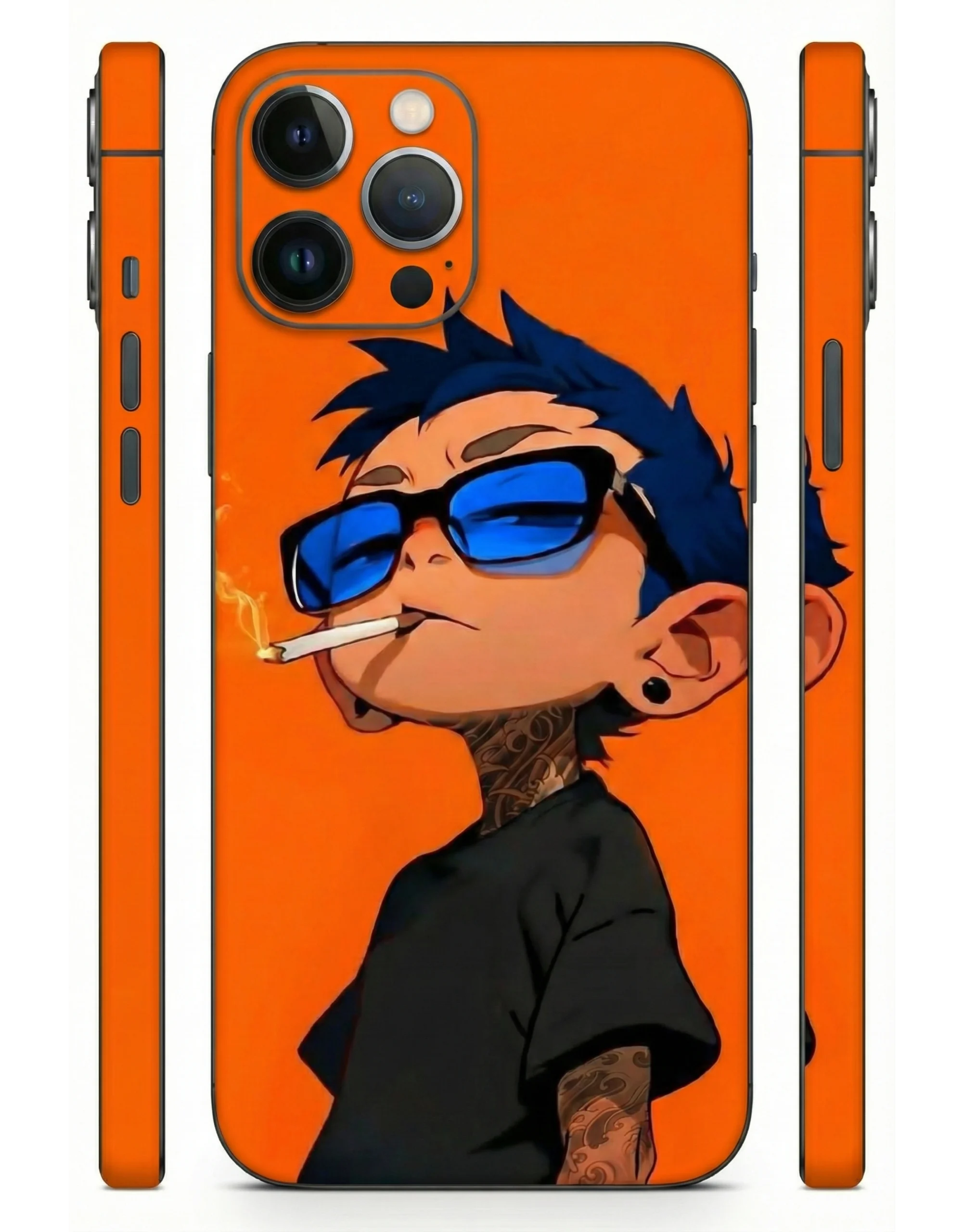 Cool_Cartoon_Smoker_3D_Mobile_Skin