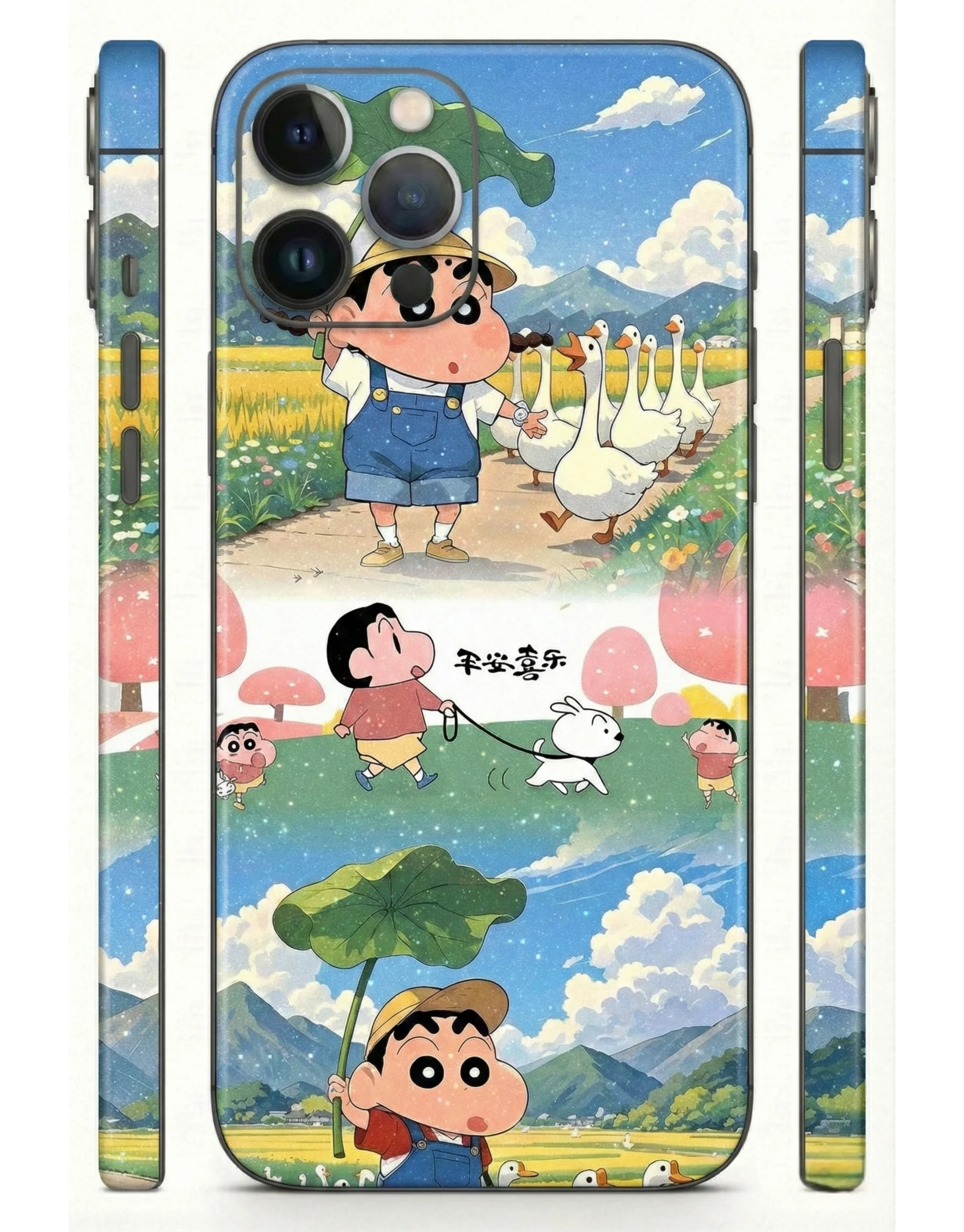Cute_Cartoon_Village_Story_Sparkle_Mobile_Skin