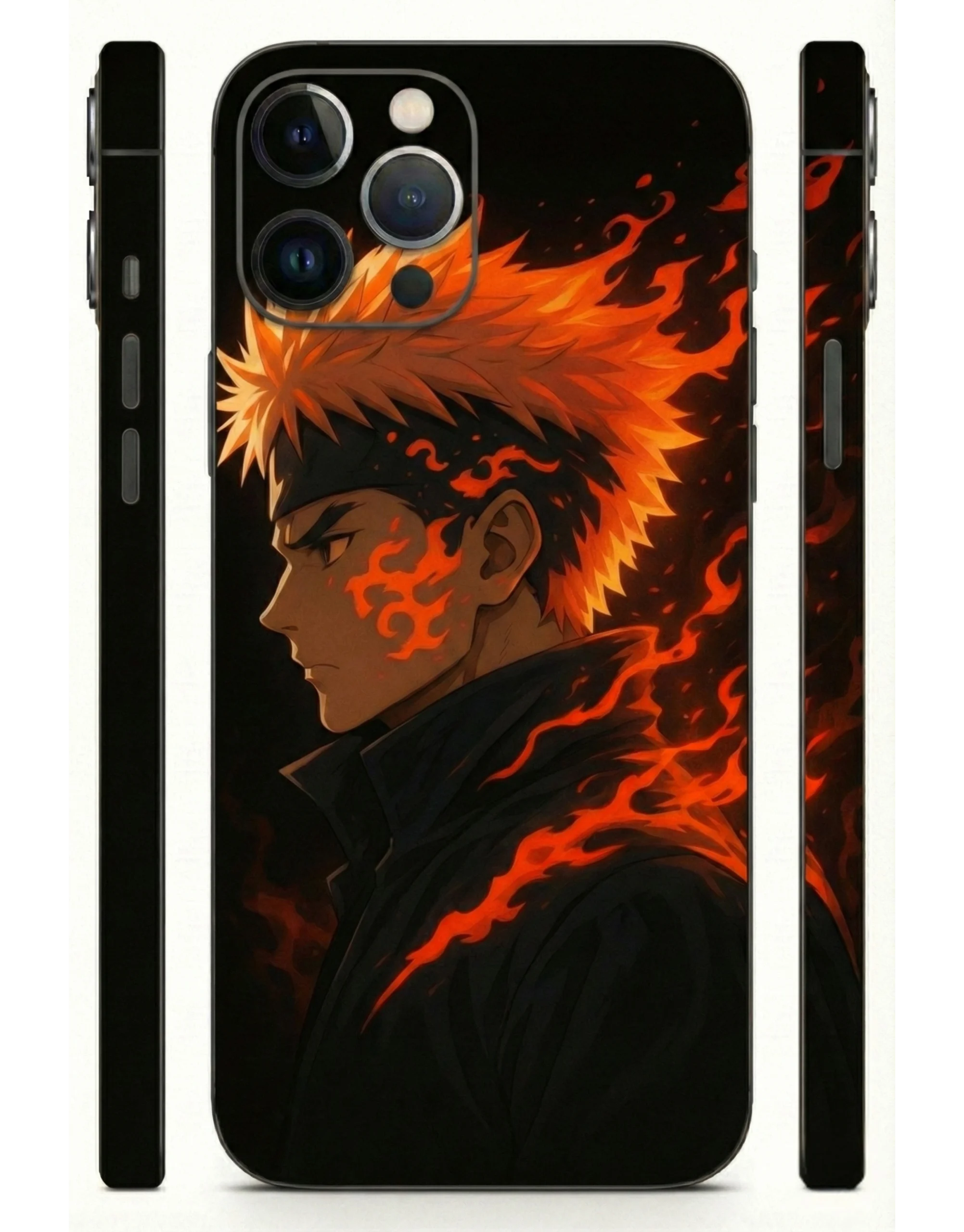 Fire_Aura_Anime_Warrior_3D_Mobile_Skin