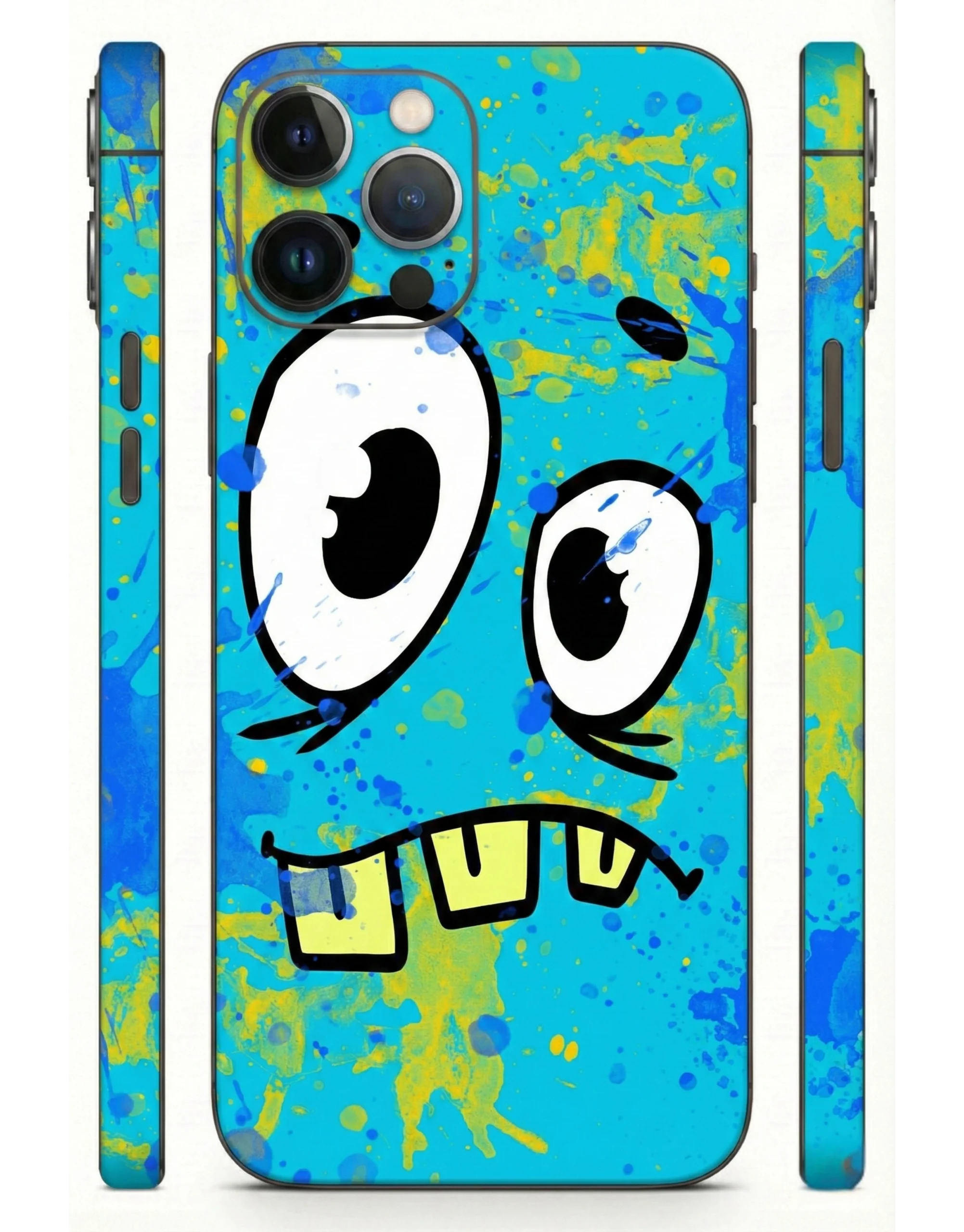 Funny_Cartoon_Face_Splash_Art_3D_Mobile_Skin