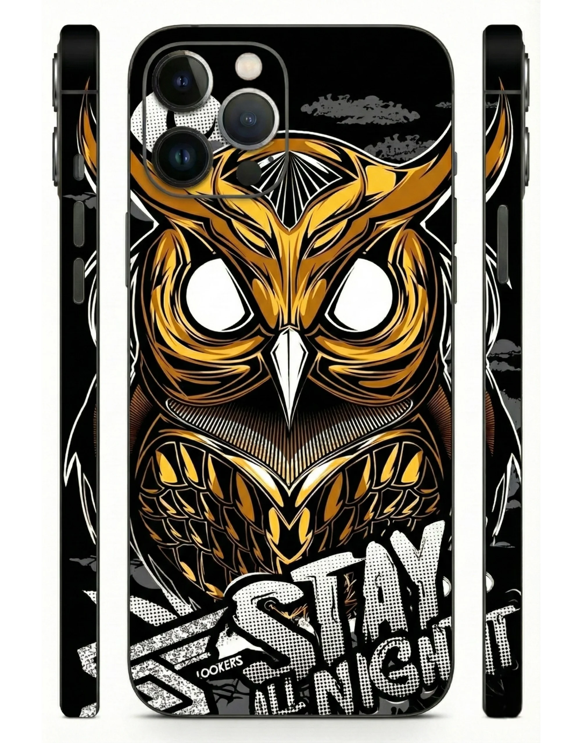 Golden_Owl_Stay_All_Night_Matte_Mobile_Skin