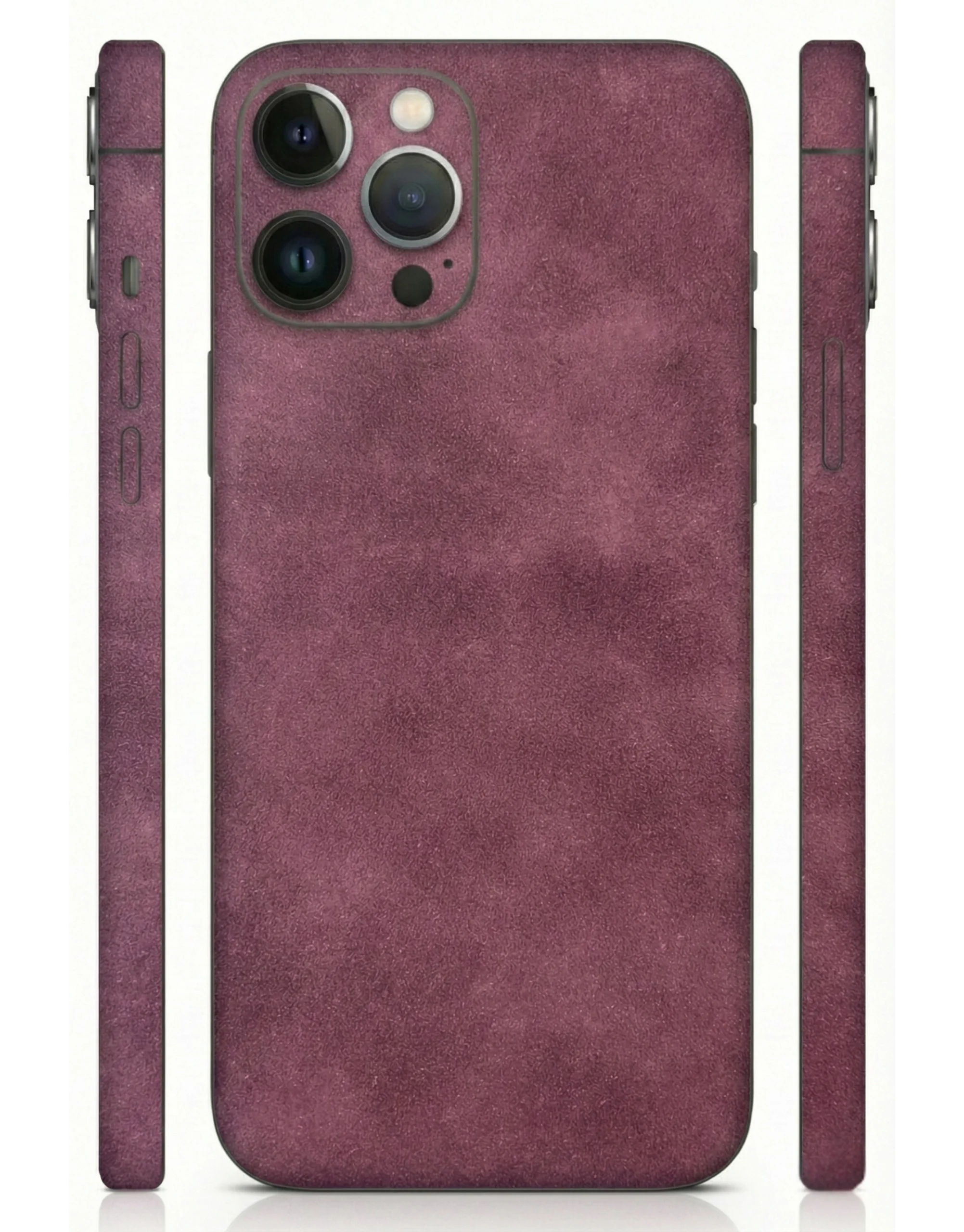 Matte_Maroon_Texture_Leather_Mobile_Skin