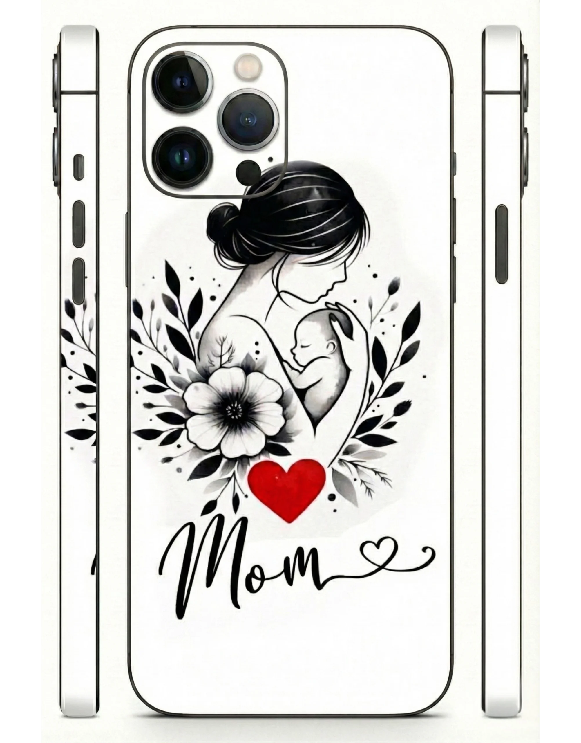 Mom_Love_Art_3D_Mobile_Skin