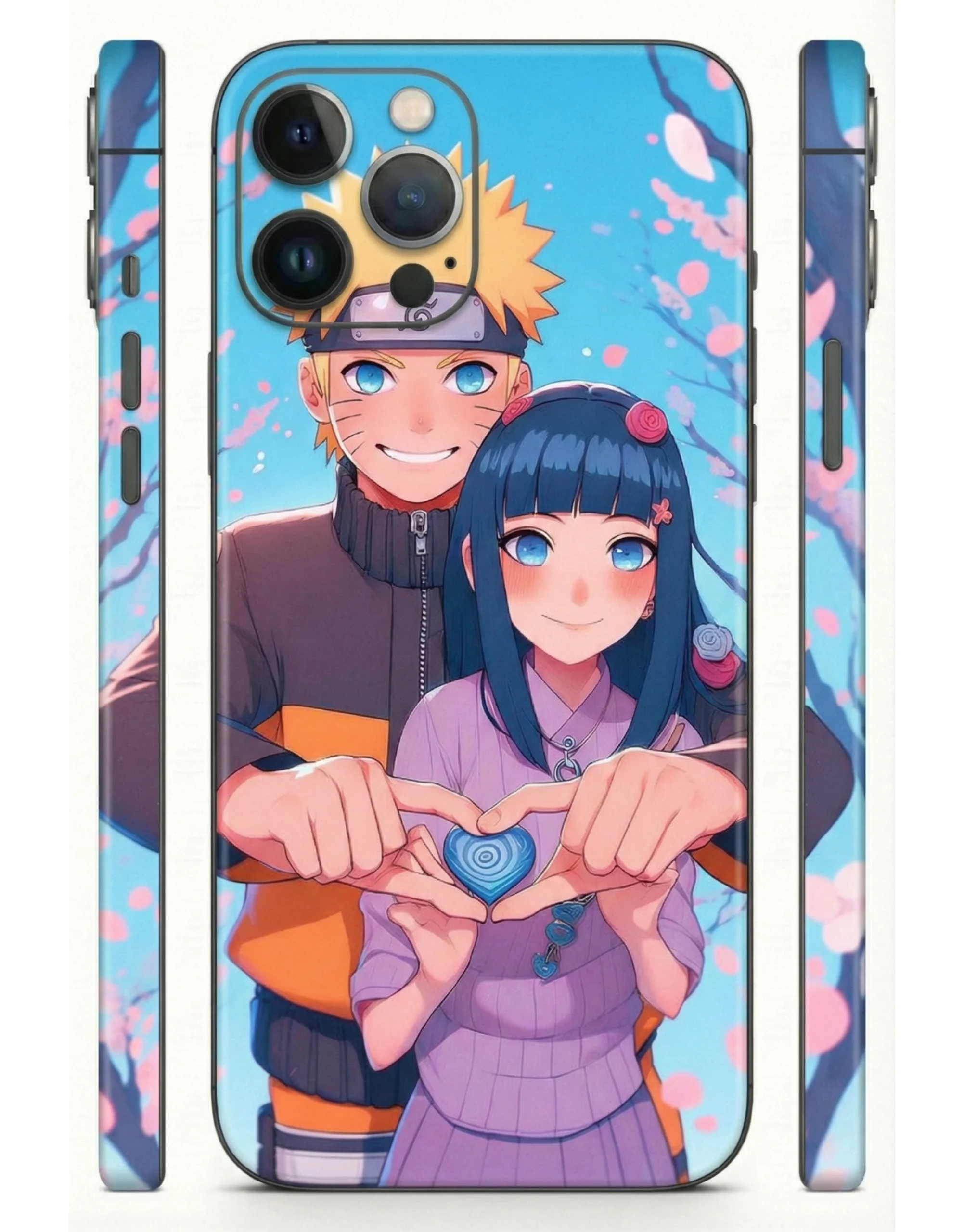 Naruto_Hinata_Love_Couple_Sparkle_Mobile_Skin