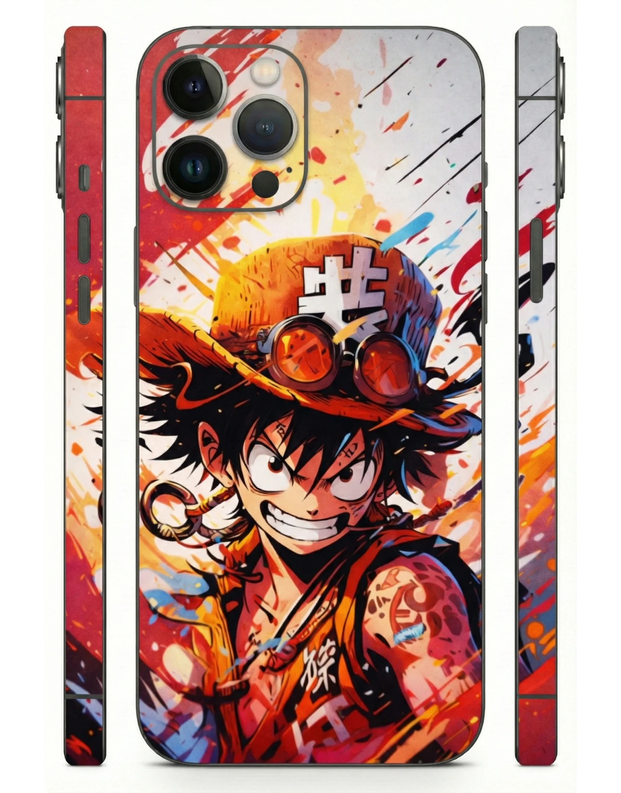 One_Piece_Luffy_Matte_Mobile_Skin