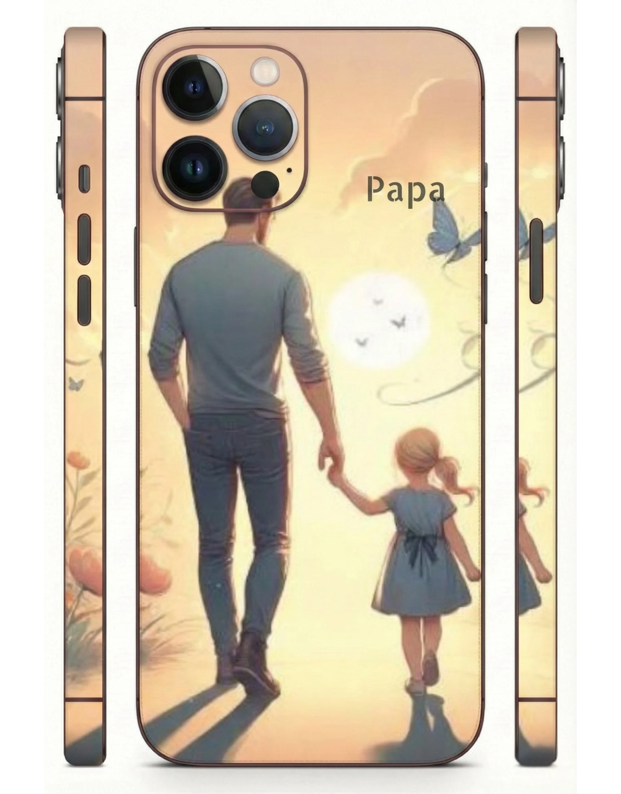 Papa_Daughter_Love_3D_Mobile_Skin