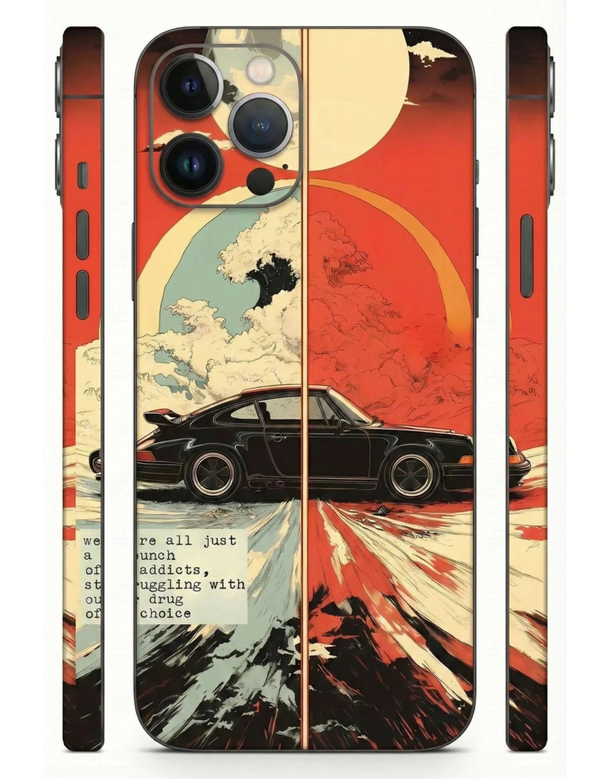 Retro_Sun_Split_Car_Art_3D_Mobile_Skin