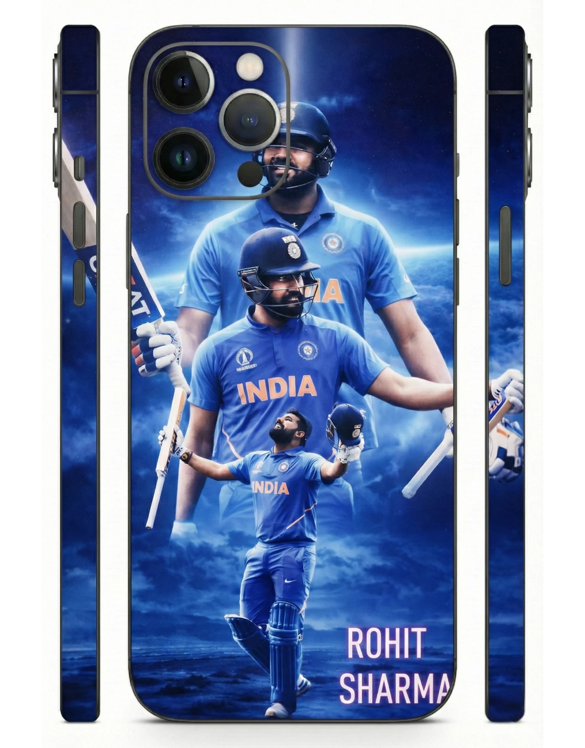 Rohit_Sharma_Indian_Cricket_Legend_Matte_Mobile_Skin