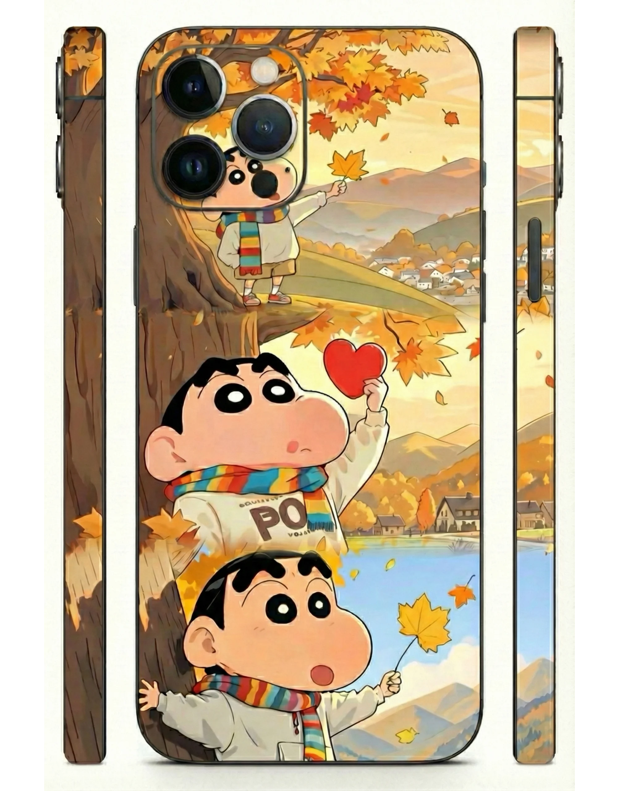 Shinchan_Autumn_Love_3D_Mobile_Skin