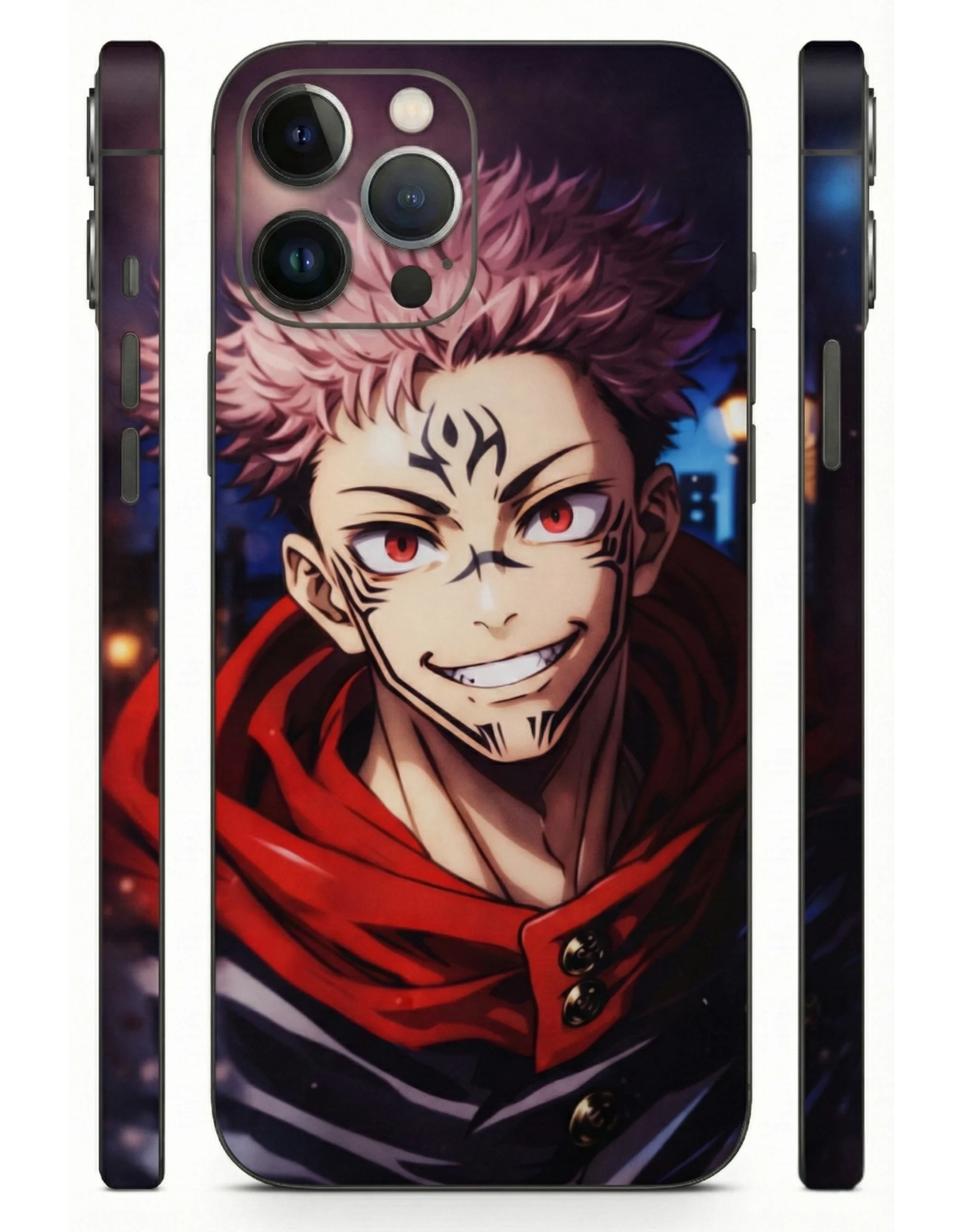 Sukuna_Cursed_Smile_Matte_Mobile_Skin